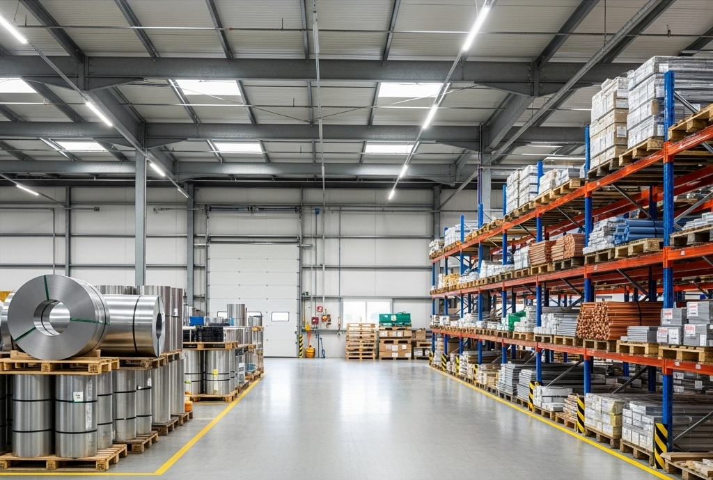 United (Shanghai) Metal Company workshop with machinery